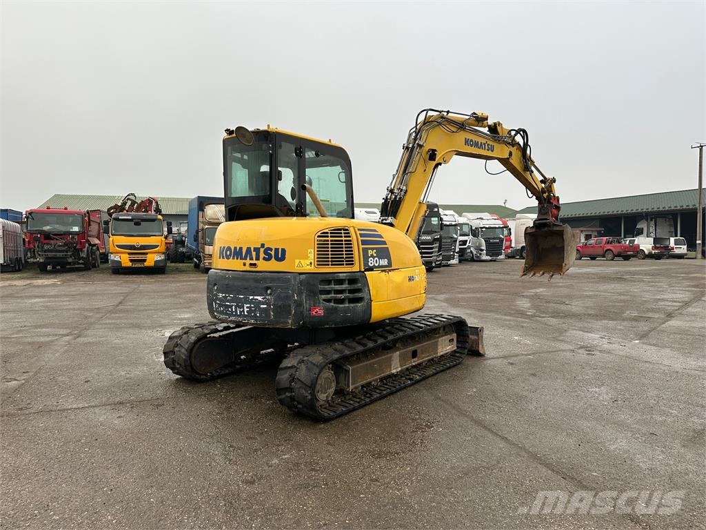 Komatsu PC 80 MR-3 excavator vin 112 حفارات زحافة