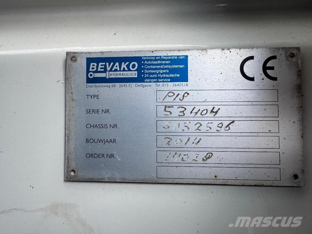 DAF CF 400 6X2 - EURO 6 + VDL P-18 + REMOTE + LIFT AXL Camion con cassone scarrabile
