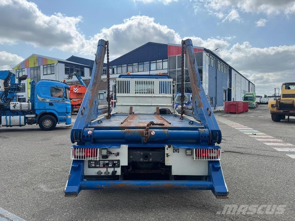 DAF CF 400 6X2 - EURO 6 + VDL P-18 + REMOTE + LIFT AXL Camion con cassone scarrabile