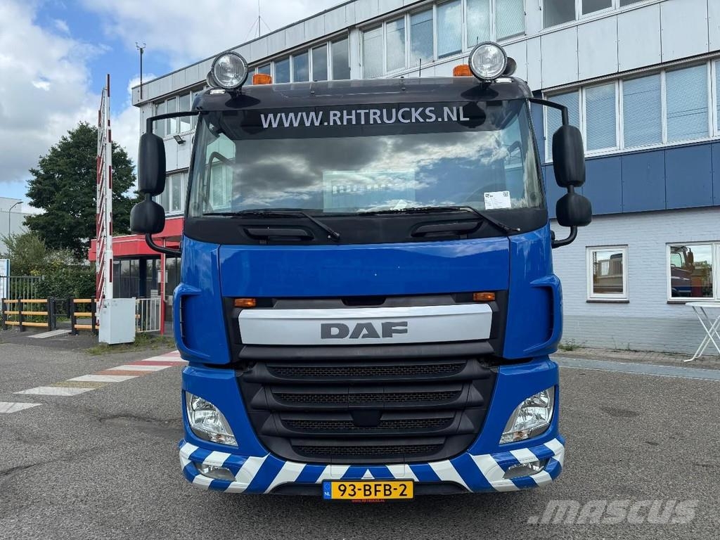 DAF CF 400 6X2 - EURO 6 + VDL P-18 + REMOTE + LIFT AXL Camion con cassone scarrabile