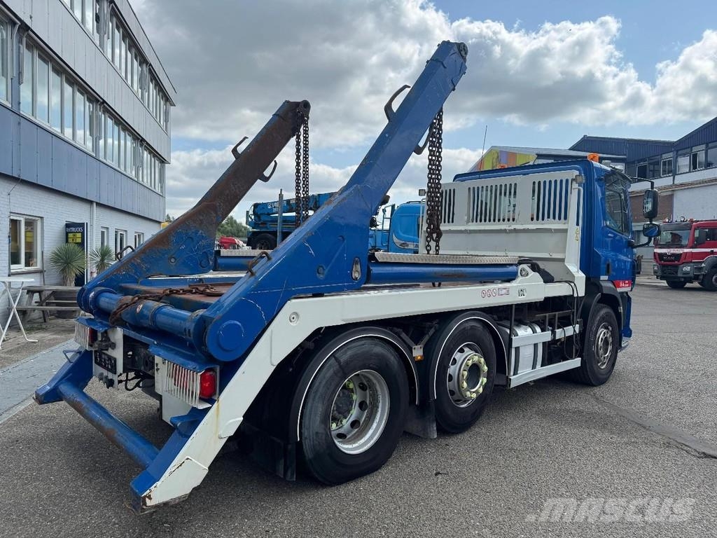 DAF CF 400 6X2 - EURO 6 + VDL P-18 + REMOTE + LIFT AXL Camion con cassone scarrabile
