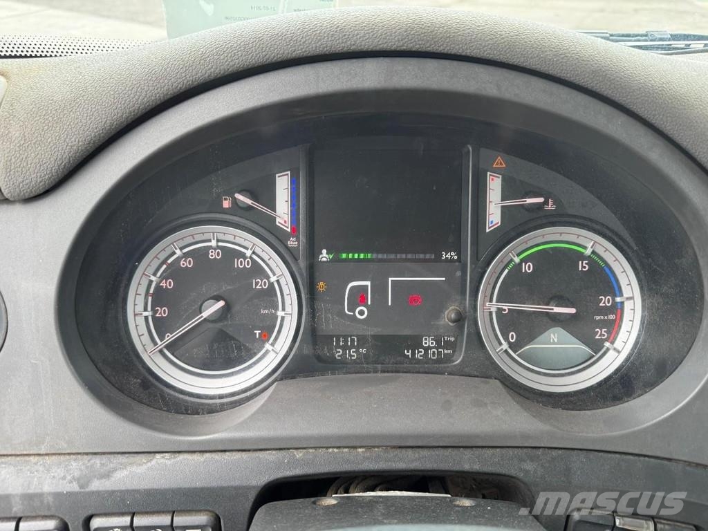 DAF CF 400 6X2 - EURO 6 + VDL P-18 + REMOTE + LIFT AXL Camion con cassone scarrabile