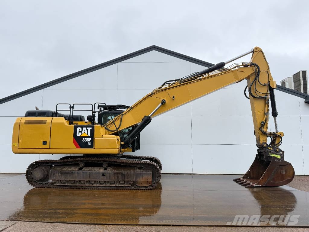 CAT 336FLN - German / OilQuick / Rear + Side Camera Escavadoras de rastos