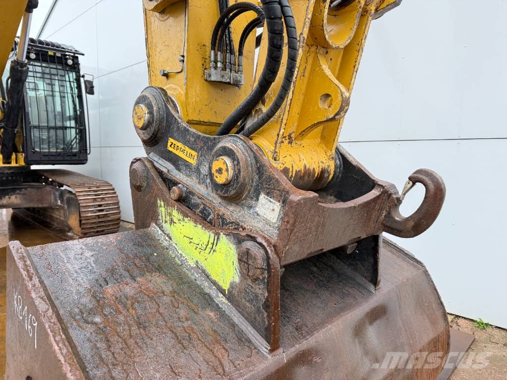 CAT 336FLN - German / OilQuick / Rear + Side Camera Escavadoras de rastos