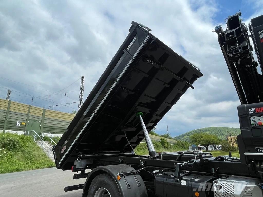 MAN TGM 18.320 MAN TGM 18.320 4x4 Euro6e Hiab X Hiduo Bañeras basculantes usadas