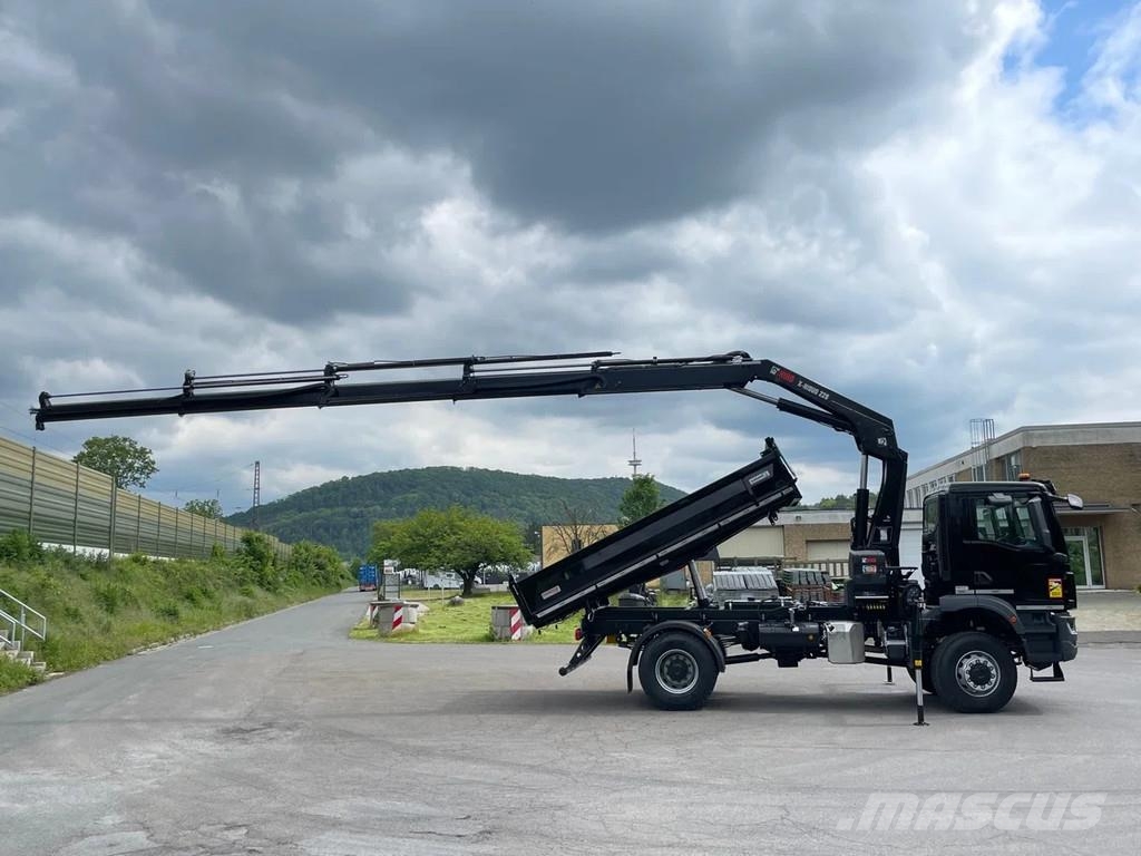 MAN TGM 18.320 MAN TGM 18.320 4x4 Euro6e Hiab X Hiduo Bañeras basculantes usadas