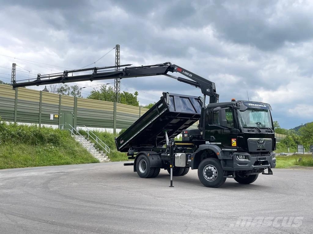 MAN TGM 18.320 MAN TGM 18.320 4x4 Euro6e Hiab X Hiduo Bañeras basculantes usadas