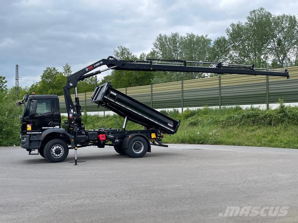 MAN TGM 18.320 MAN TGM 18.320 4x4 Euro6e Hiab X Hiduo Bañeras basculantes usadas