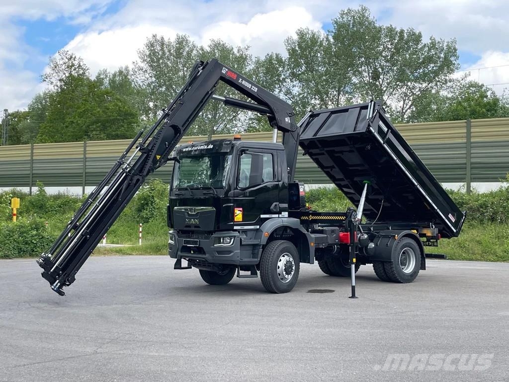 MAN TGM 18.320 MAN TGM 18.320 4x4 Euro6e Hiab X Hiduo Bañeras basculantes usadas