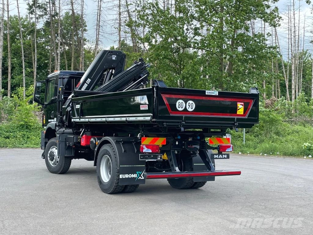 MAN TGM 18.320 MAN TGM 18.320 4x4 Euro6e Hiab X Hiduo Bañeras basculantes usadas