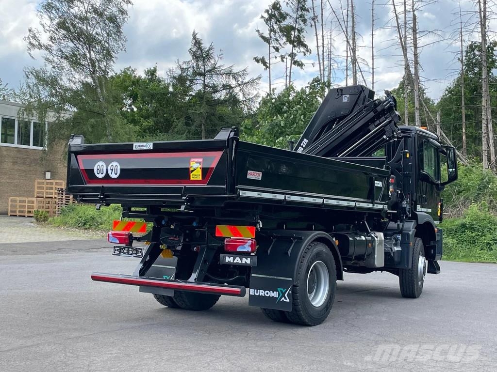 MAN TGM 18.320 MAN TGM 18.320 4x4 Euro6e Hiab X Hiduo Bañeras basculantes usadas