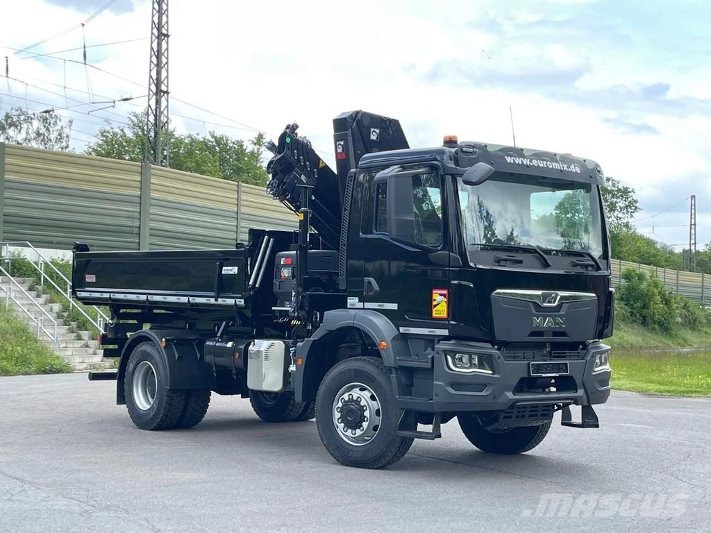 MAN TGM 18.320 MAN TGM 18.320 4x4 Euro6e Hiab X Hiduo Bañeras basculantes usadas