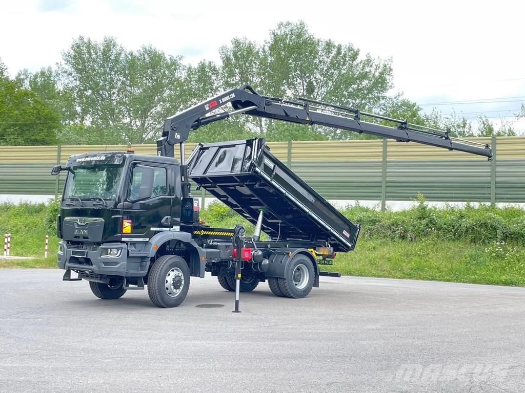 MAN TGM 18.320 MAN TGM 18.320 4x4 Euro6e Hiab X Hiduo Bañeras basculantes usadas