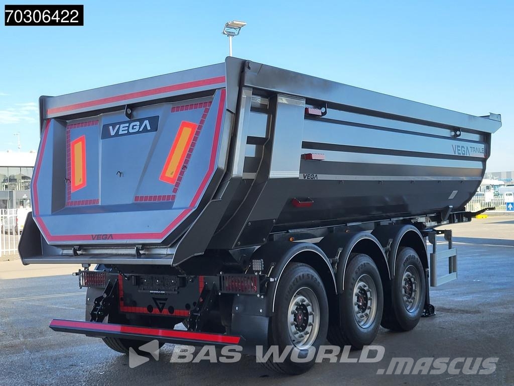 Vega Yan romönk 3 axles NEW SAF Lift Axle 24m3 Tipper semi-trailers