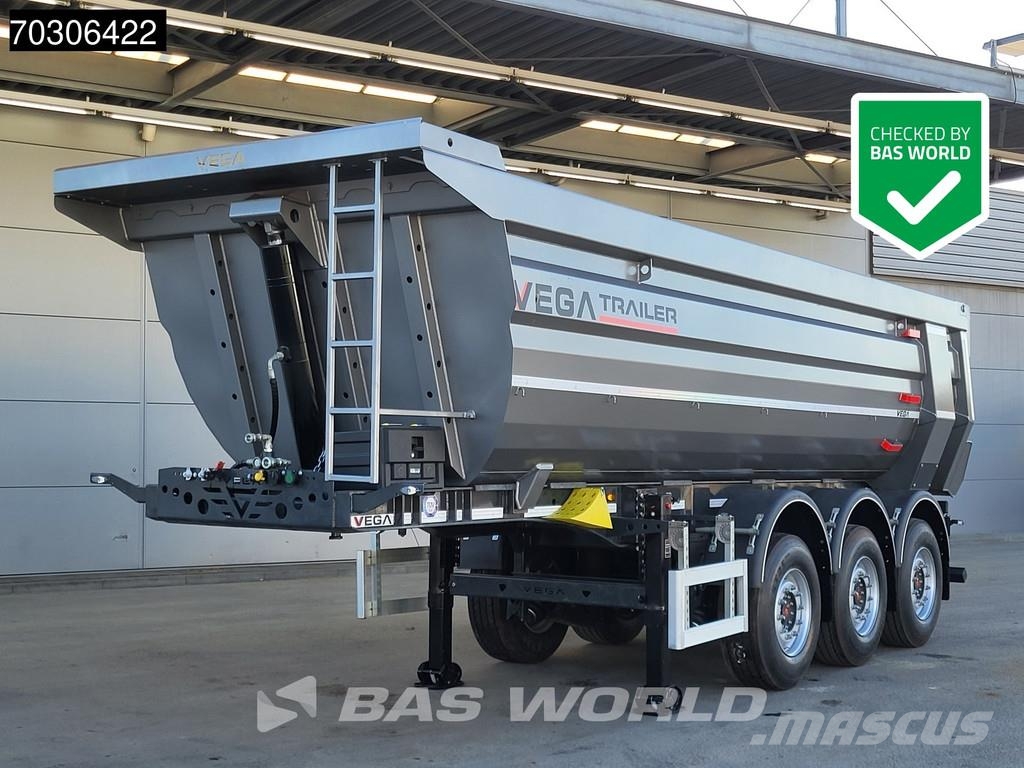 Vega Yan romönk 3 axles NEW SAF Lift Axle 24m3 Tipper semi-trailers