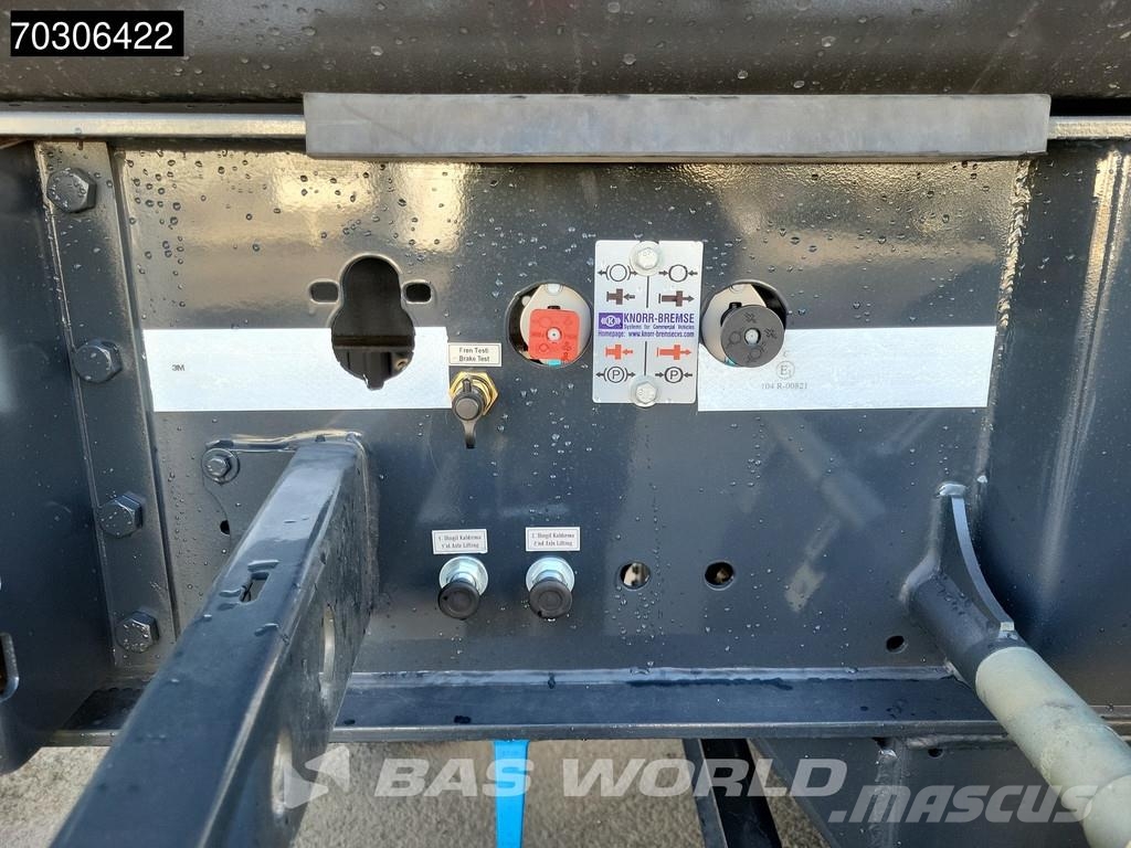 Vega Yan romönk 3 axles NEW SAF Lift Axle 24m3 Tipper semi-trailers