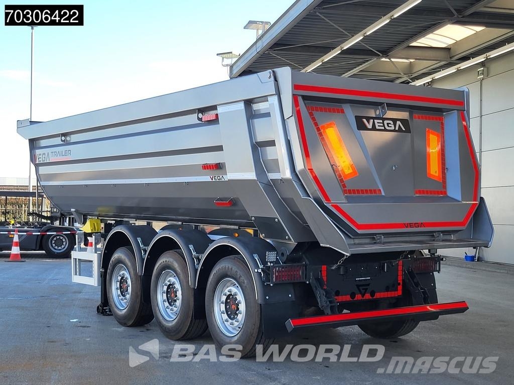Vega Yan romönk 3 axles NEW SAF Lift Axle 24m3 Tipper semi-trailers