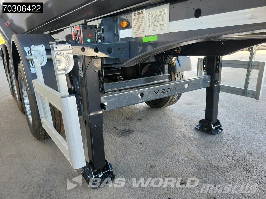 Vega Yan romönk 3 axles NEW SAF Lift Axle 24m3 Tipper semi-trailers