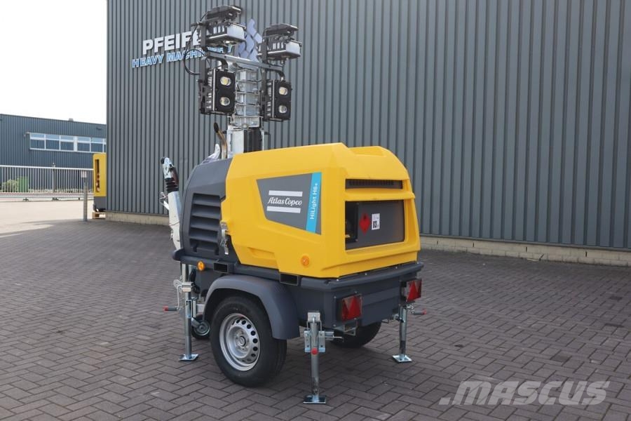 Atlas Copco Hilight H6+ Valid inspection, Max Boom Height 8m, أبراج خفيفة