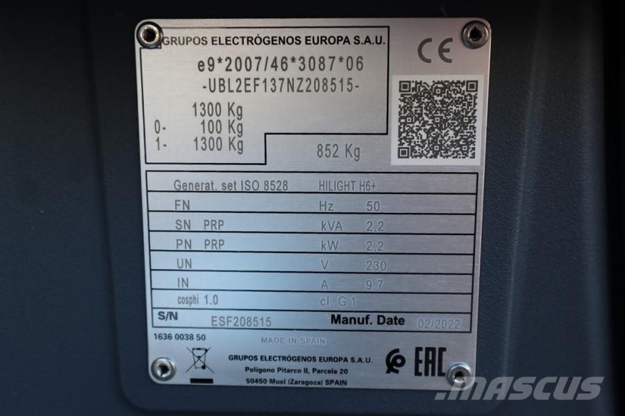 Atlas Copco Hilight H6+ Valid inspection, Max Boom Height 8m, أبراج خفيفة