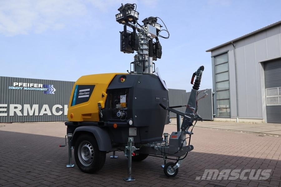 Atlas Copco Hilight H6+ Valid inspection, Max Boom Height 8m, أبراج خفيفة