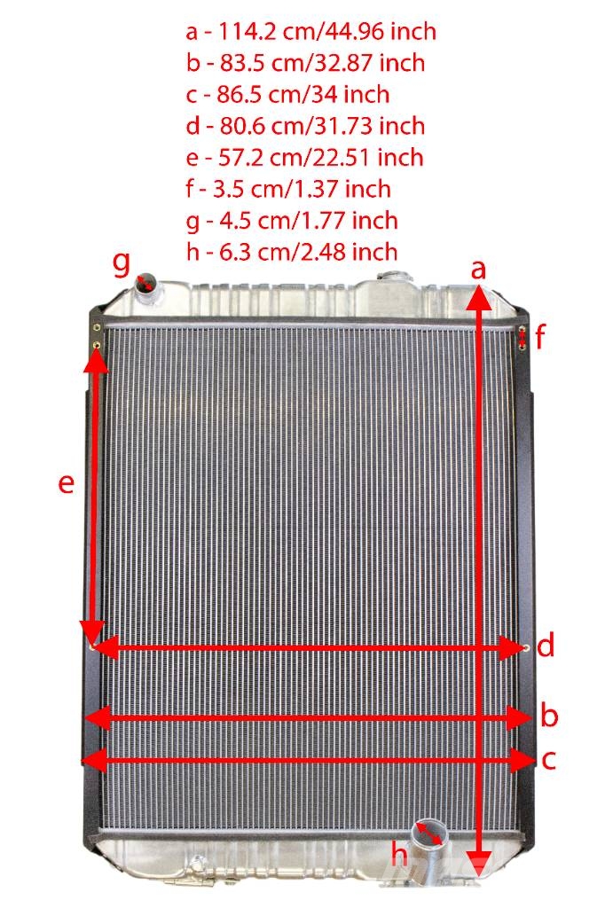 Hyundai Water Tank Radiator 11N6-40190 Chłodnice