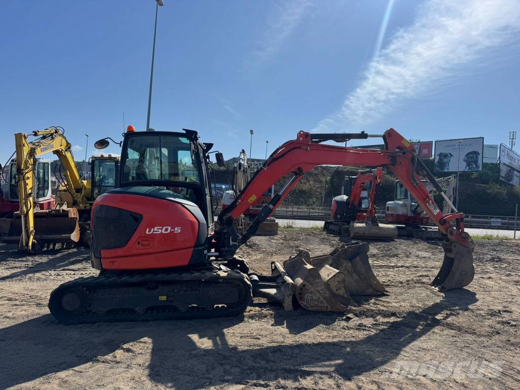 Kubota U 50-5 Mini kotrók < 7t