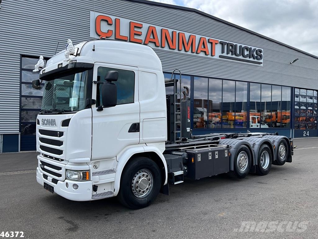 Scania G 490 8x2 Multilift 24 Ton haakarmsysteem Camiones elevadores de gancho