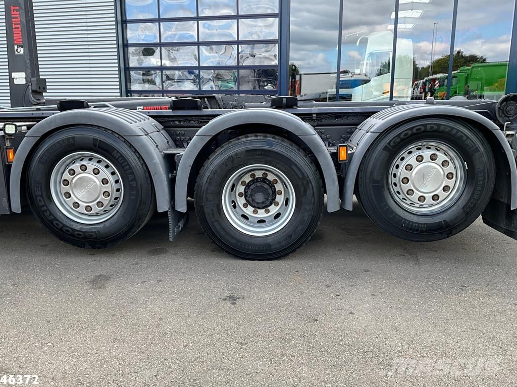 Scania G 490 8x2 Multilift 24 Ton haakarmsysteem Camiones elevadores de gancho