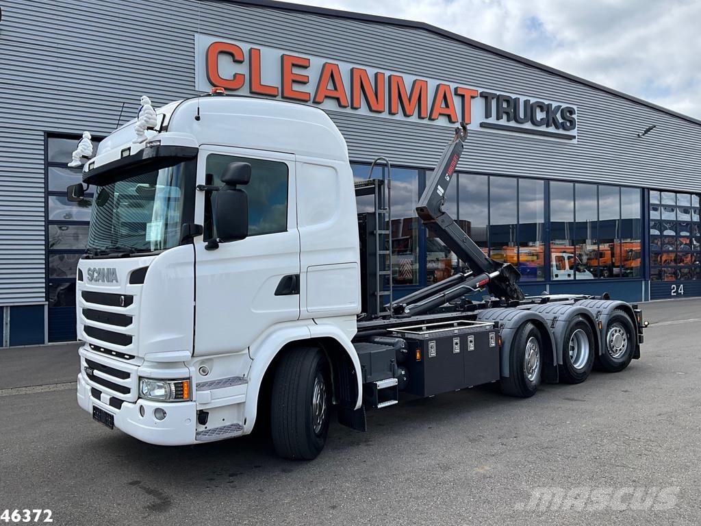 Scania G 490 8x2 Multilift 24 Ton haakarmsysteem Camiones elevadores de gancho