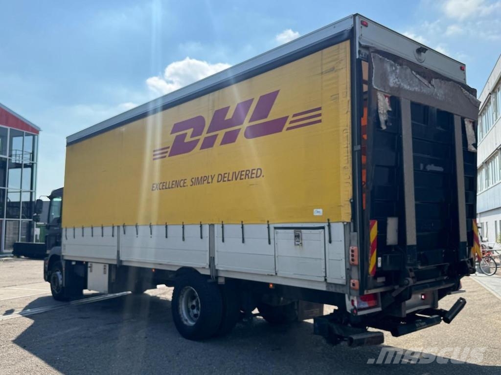MAN TGM 18.250 4X2 EURO 6 + ZEPRO LIFT شاحنات ذات هيكل صندوقي