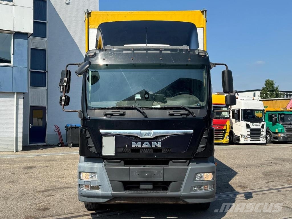 MAN TGM 18.250 4X2 EURO 6 + ZEPRO LIFT شاحنات ذات هيكل صندوقي
