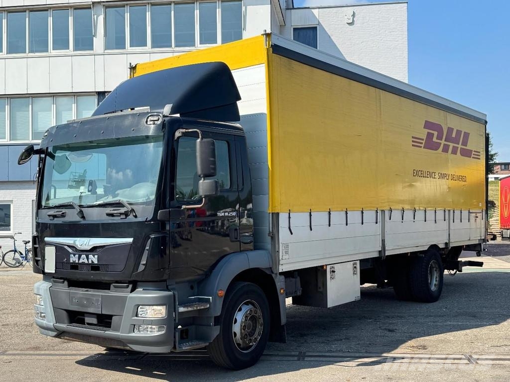 MAN TGM 18.250 4X2 EURO 6 + ZEPRO LIFT شاحنات ذات هيكل صندوقي