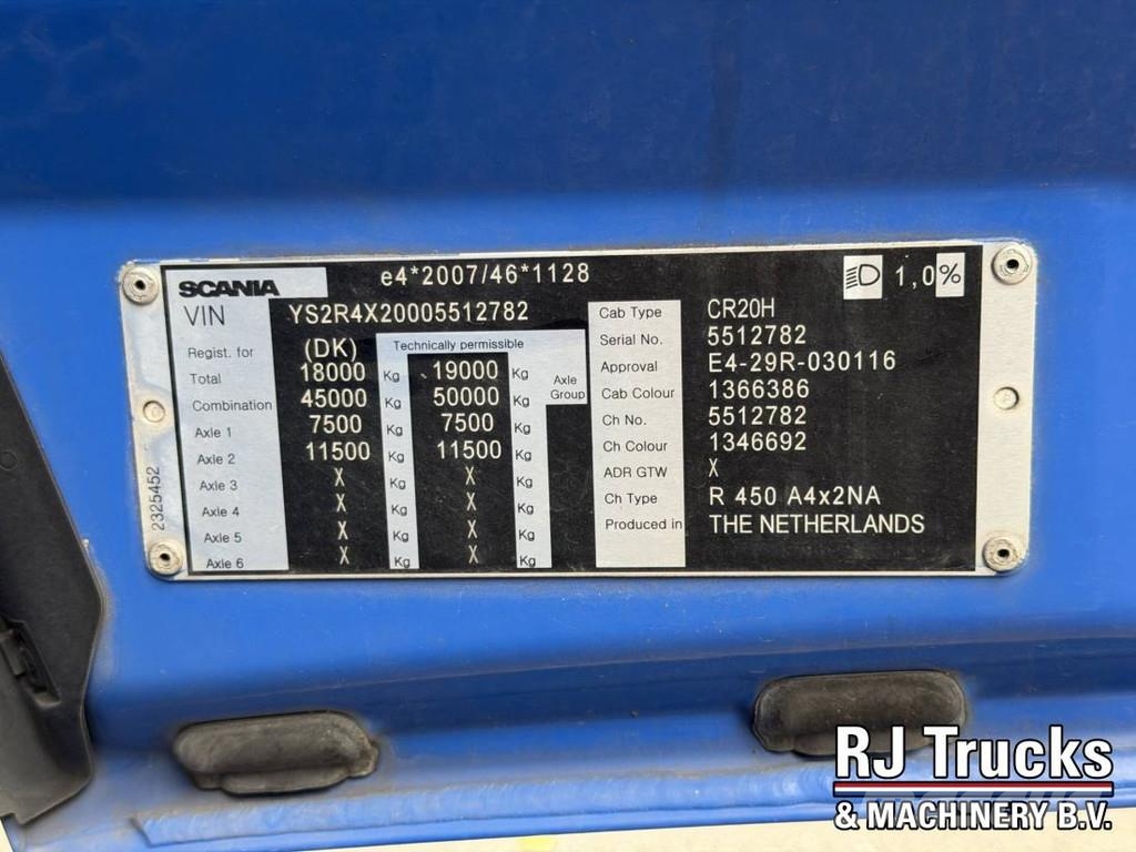 Scania R450 Topline - Retarder | Custom Interior | NightA Vlačilci