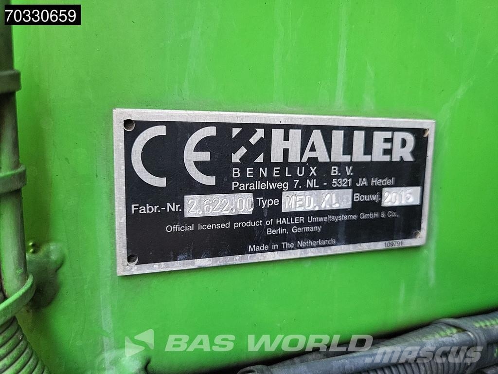 DAF CF 290 6X2 NL-truck APK 20m3 Haller MED.XL. Lifter Camiones de basura