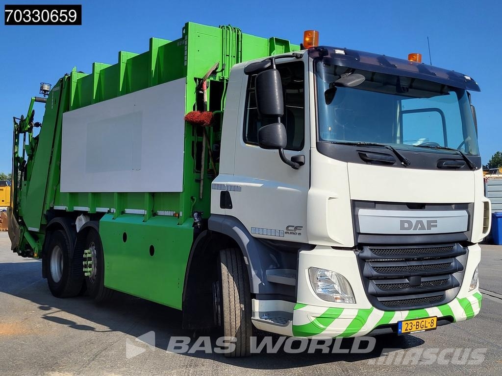 DAF CF 290 6X2 NL-truck APK 20m3 Haller MED.XL. Lifter Camiones de basura