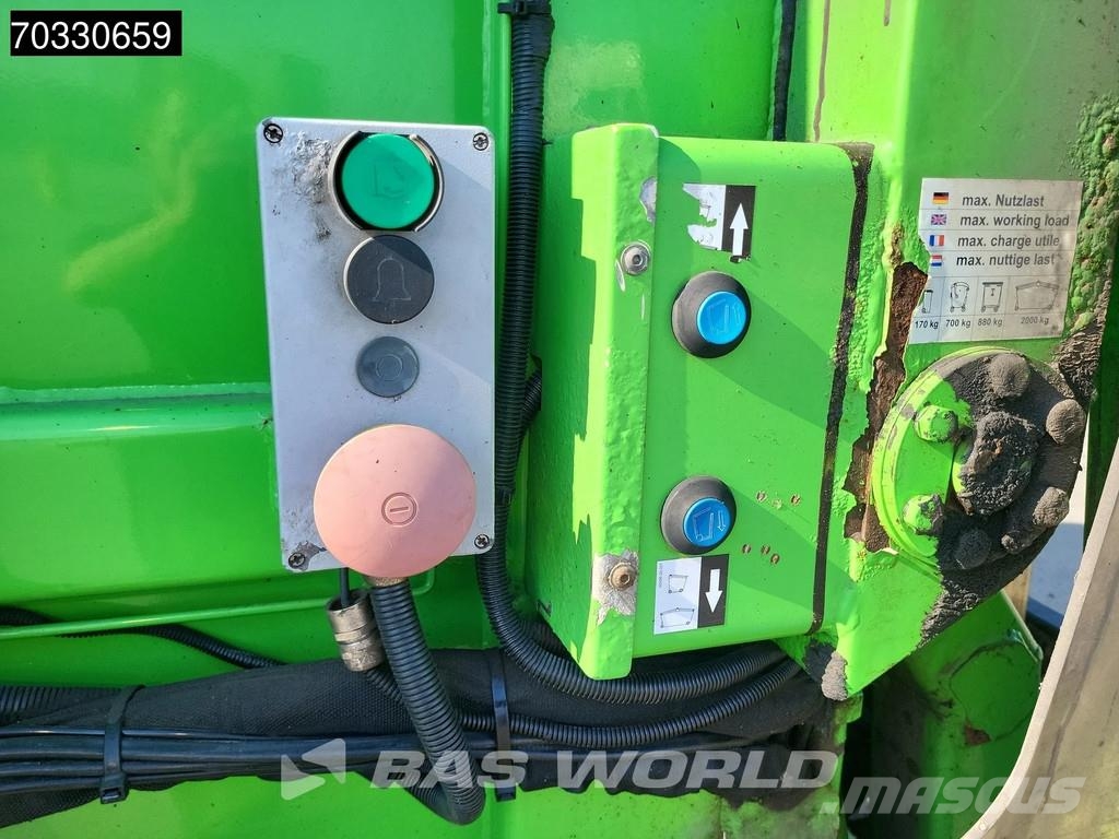 DAF CF 290 6X2 NL-truck APK 20m3 Haller MED.XL. Lifter Camiones de basura