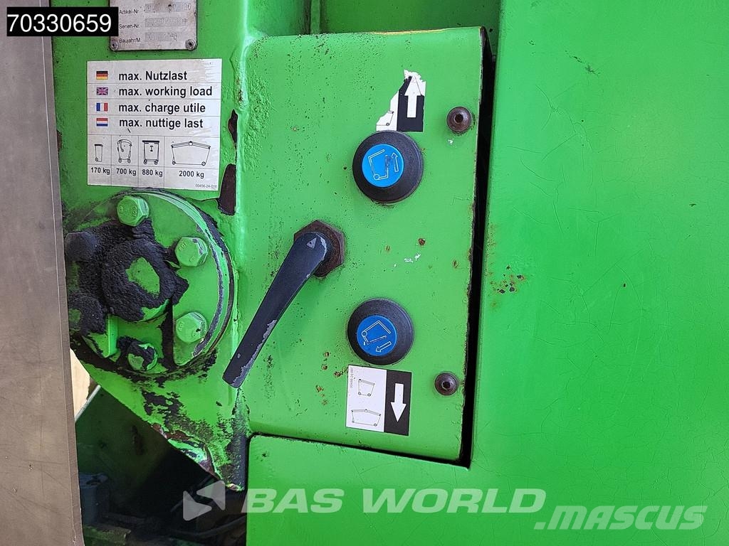 DAF CF 290 6X2 NL-truck APK 20m3 Haller MED.XL. Lifter Camiones de basura