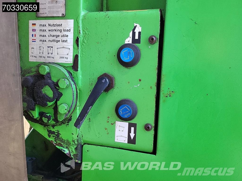 DAF CF 290 6X2 NL-truck APK 20m3 Haller MED.XL. Lifter Camiones de basura