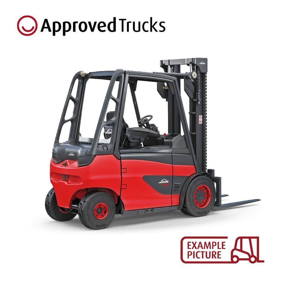 Linde E50/600 L Container 388 Serie 전동 지게차