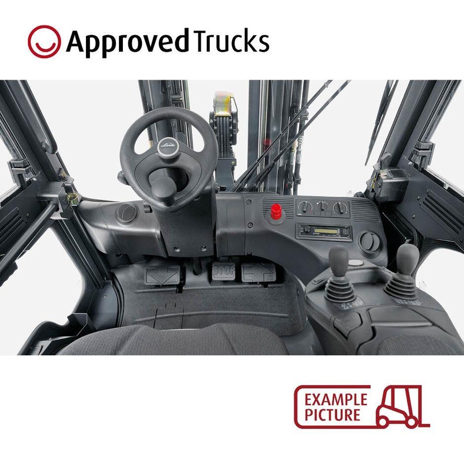 Linde E50/600 L Container 388 Serie 전동 지게차