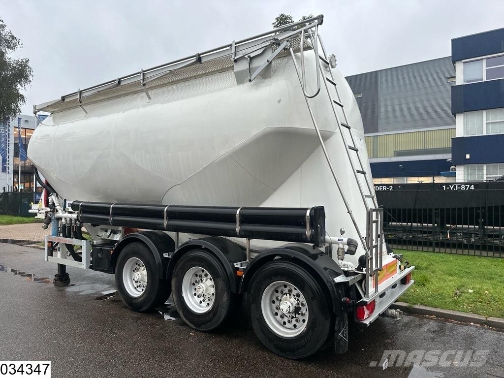 Feldbinder Silo 36.000 liter, 1 Comp Tanker semi-trailers