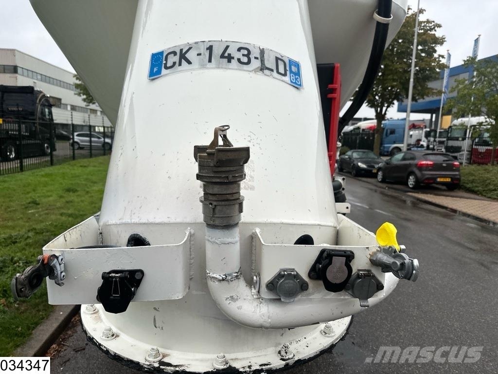 Feldbinder Silo 36.000 liter, 1 Comp Tanker semi-trailers