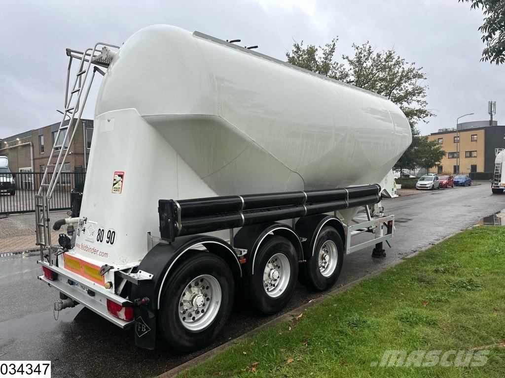 Feldbinder Silo 36.000 liter, 1 Comp Tanker semi-trailers