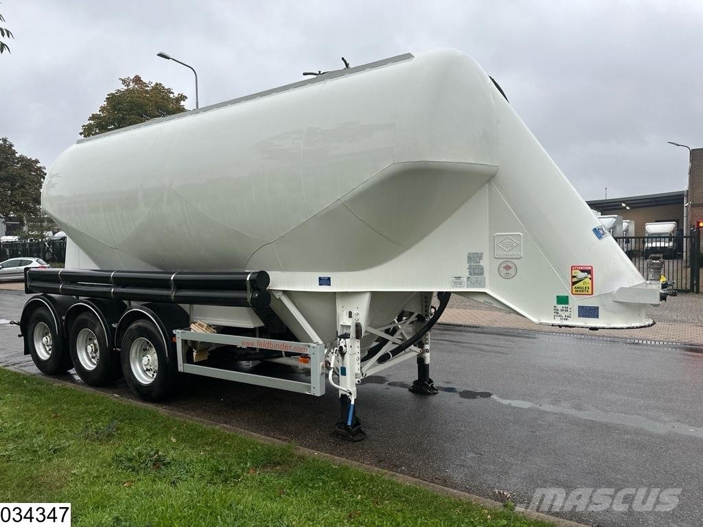 Feldbinder Silo 36.000 liter, 1 Comp Tanker semi-trailers