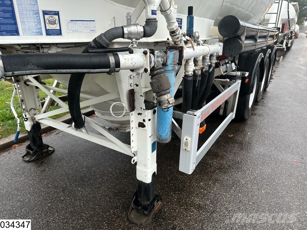 Feldbinder Silo 36.000 liter, 1 Comp Tanker semi-trailers