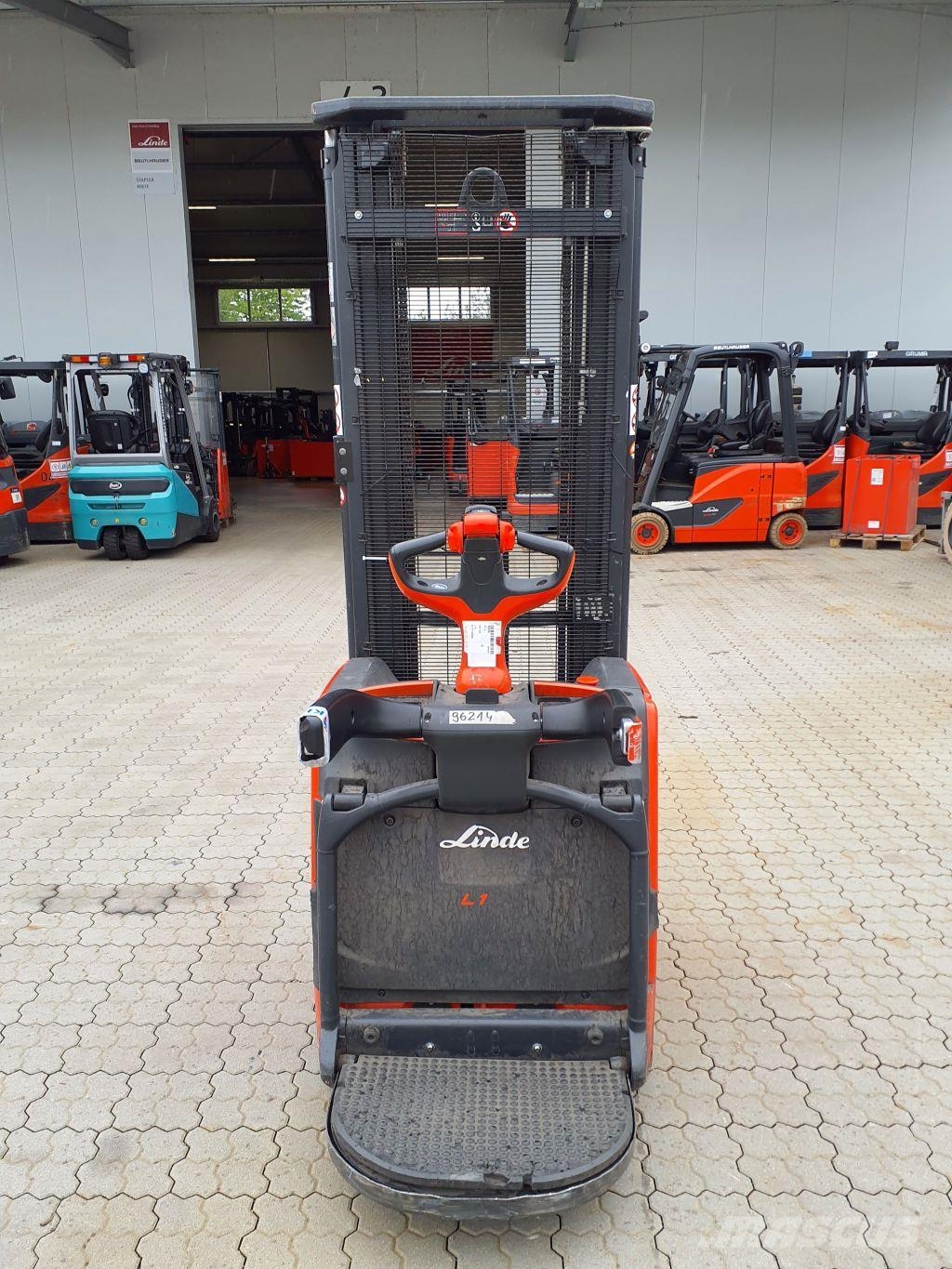 Linde L14AP Ηλεκτρικά παλετοφόρα με ιστό
