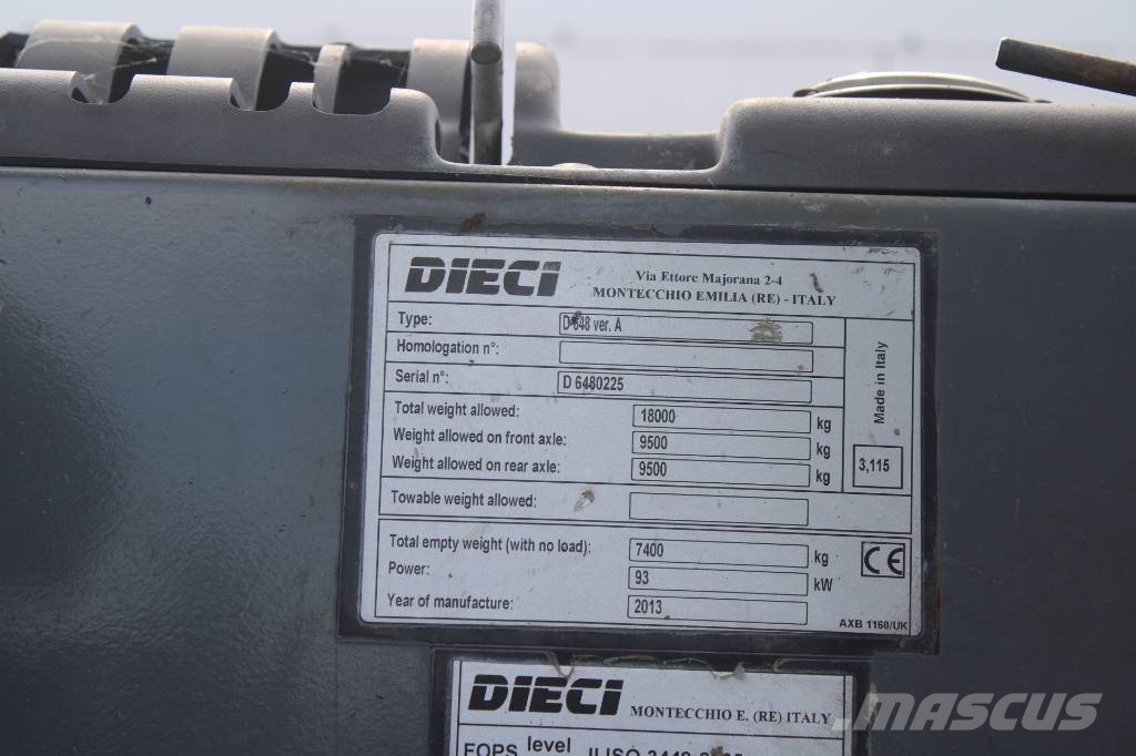 Dieci F7000 - D648 Betong-/bruksblandare