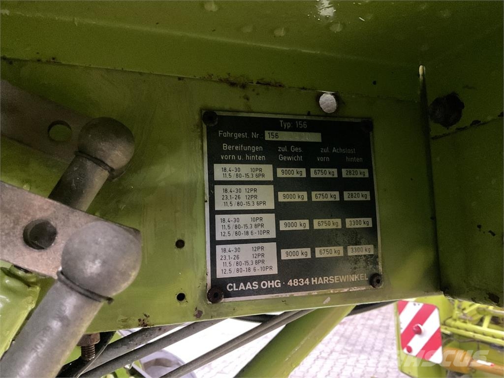 CLAAS Dominator 68 콤바인 수확기