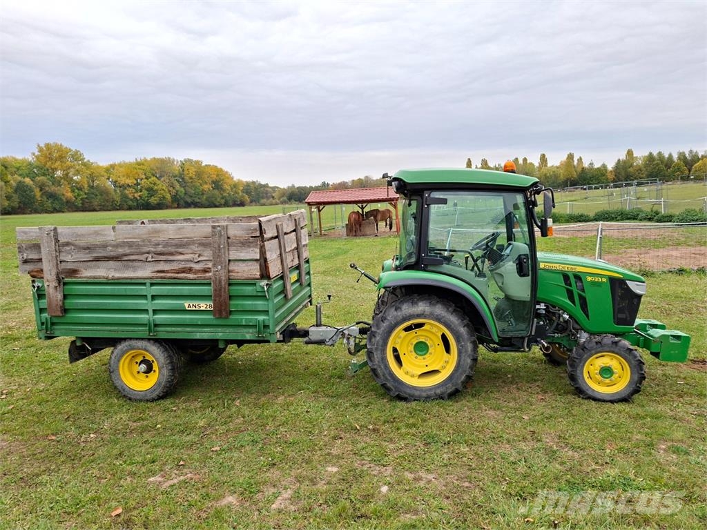 John Deere 3033R 4X4 + ŠÁLEK ANS-2800P Outro